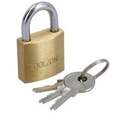 Messing Vorhängeschloss 25 mm