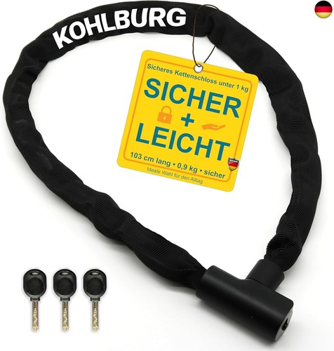 Kohlburg kettenschloss fahrrad - kettenschloss,