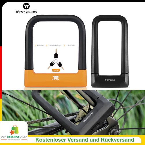 West biking fahrrad schloss - fahrrad, u-schloss