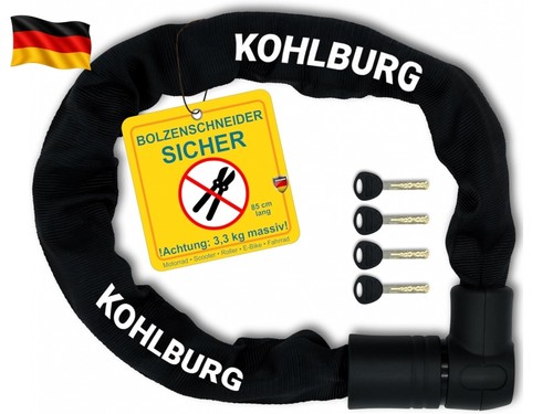 Massives kettenschloss 85cm - massives,